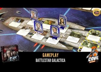 Covil dos Jogos – Gameplay Battlestar Galactica (Ao Vivo)