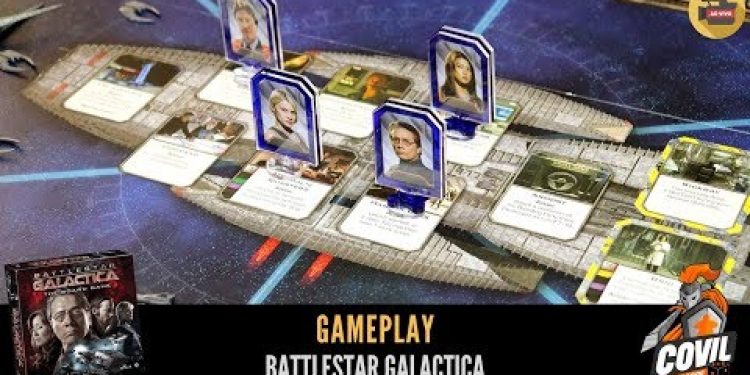 Covil dos Jogos – Gameplay Battlestar Galactica (Ao Vivo)