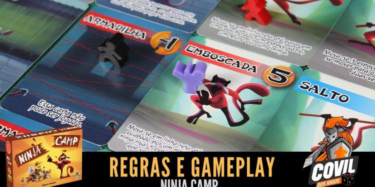Covil dos Jogos – Regras e Gameplay Ninja Camp