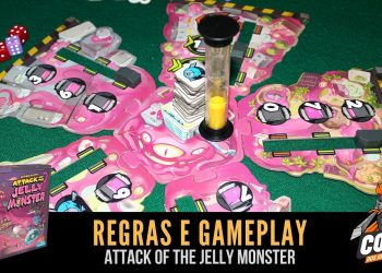 Covil dos Fofos  – Regras e Gameplay Attack of the Jelly Monster