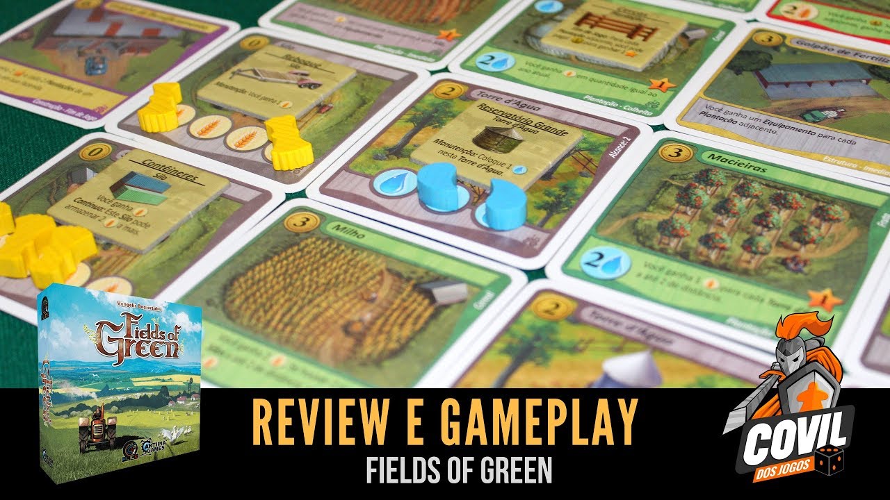 Covil dos Jogos –  Review e Gameplay Fields of Green