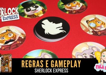 Covil dos Fofos – Regras e Gameplay Sherlock Express