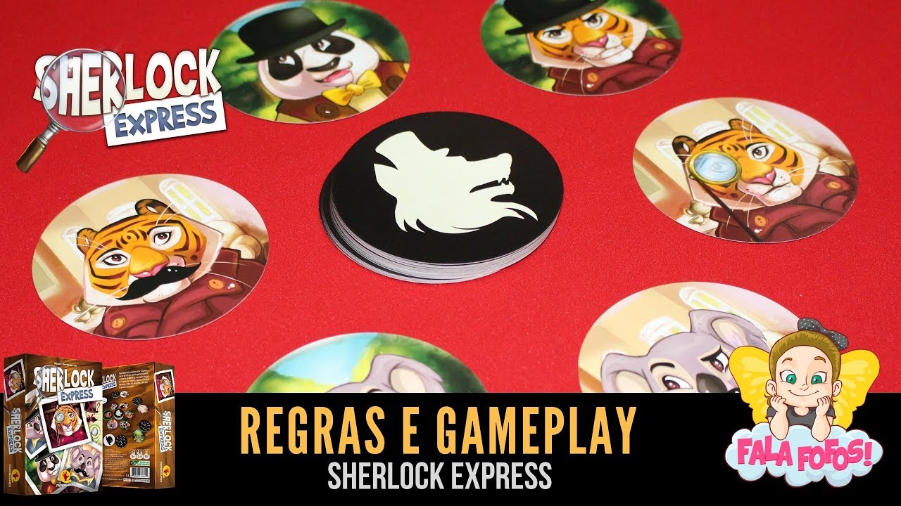 Covil dos Fofos – Regras e Gameplay Sherlock Express