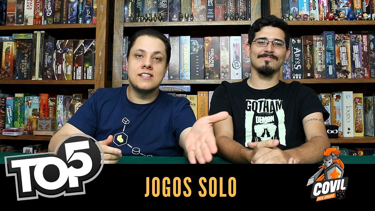 Covil dos Jogos – Top 5 Jogos Solo