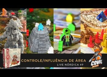 Covil dos Jogos – Live Nórdica 49 – Controle/Influência de Área