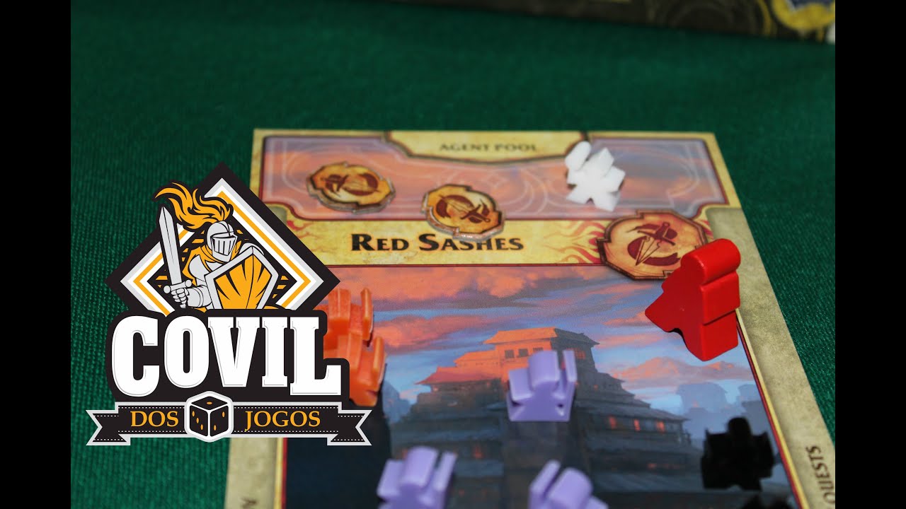Covil dos Jogos – Gameplay Lords of Waterdeep Parte 2/2