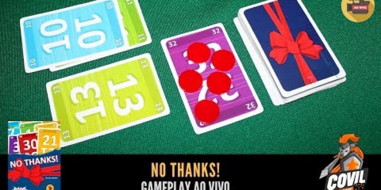Covil dos Jogos – Gameplay No Thanks! (Ao Vivo)