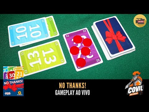 Covil dos Jogos – Gameplay No Thanks! (Ao Vivo)