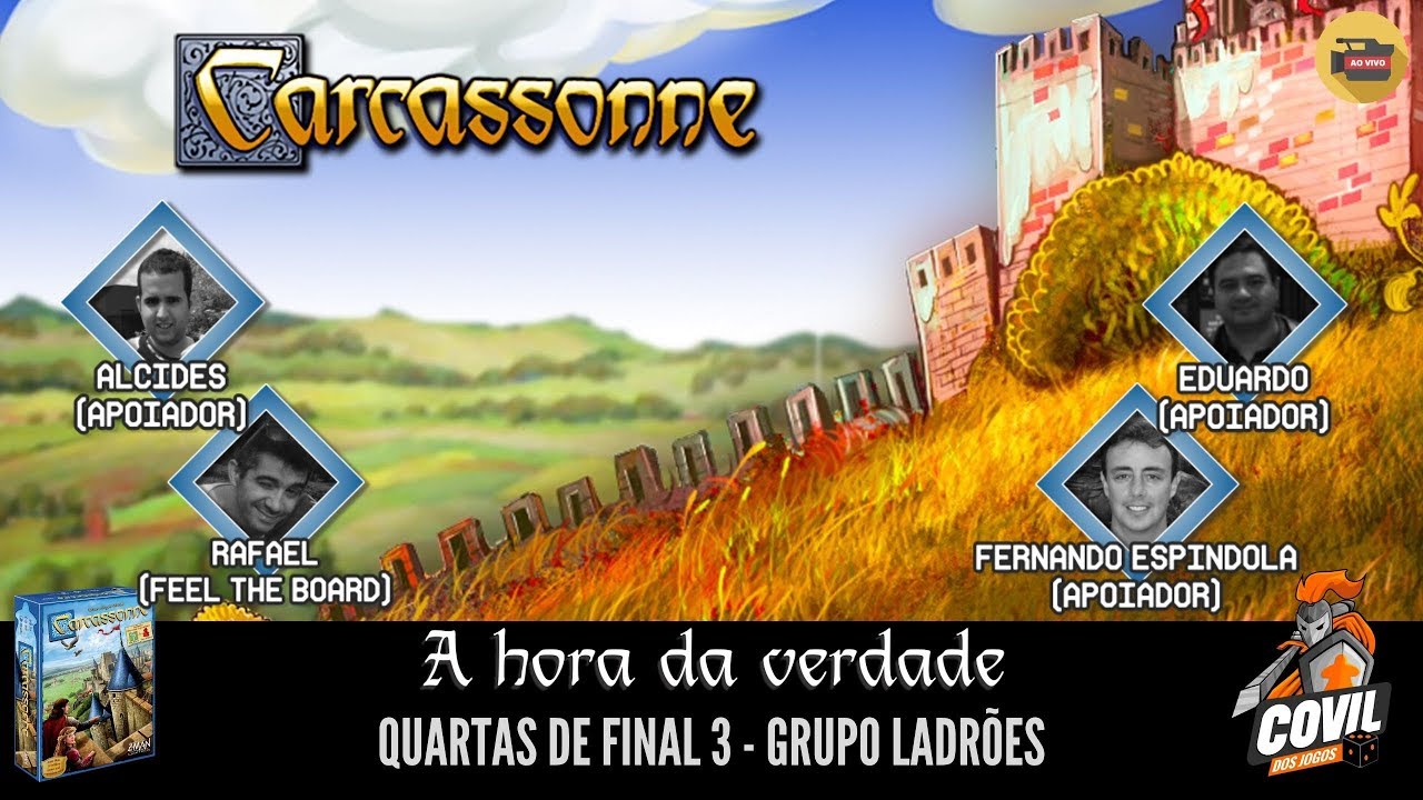 Torneio Carcassonne: Quartas de Final 3 – Ladrões