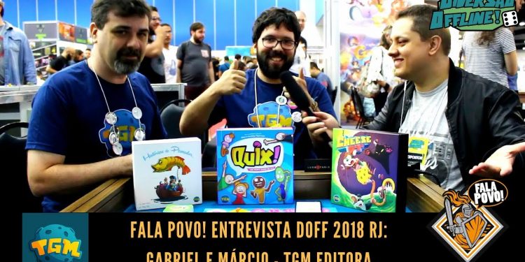 Fala Povo! Entrevista Márcio e Gabriel (TGM Editora – Doff RJ 2018)
