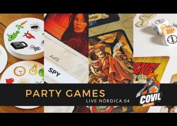 Covil dos Jogos – Live Nórdica 04 (Party Games)