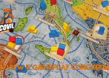 Covil dos Jogos – Review e Gameplay Concordia