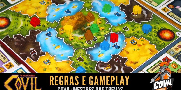 Covil dos Jogos – Regras e Gameplay Covil Mestres das Trevas