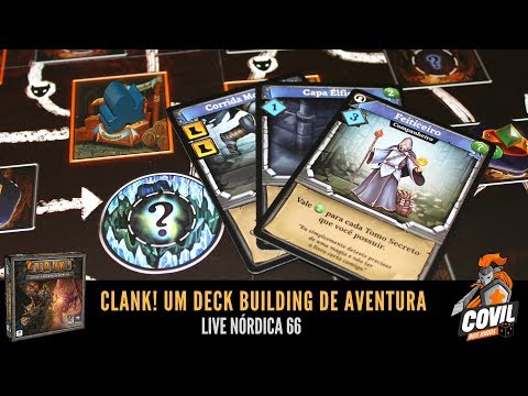 Covil dos Jogos – Live Nórdica 66 Clank!