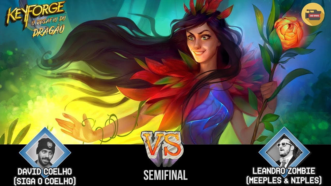 Keyforge: David Coelho Siga o Coelho Vs Leandro Zombie Meeples & Nipples (Ao Vivo)