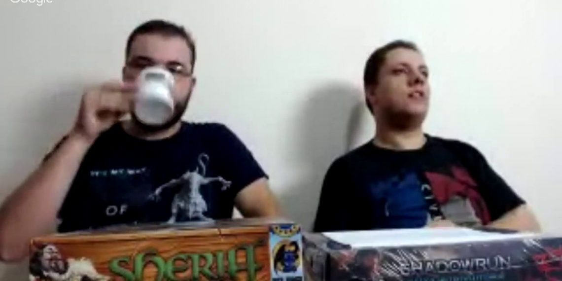 Sorteio Promoção Sheriff e Shadowrun RPG