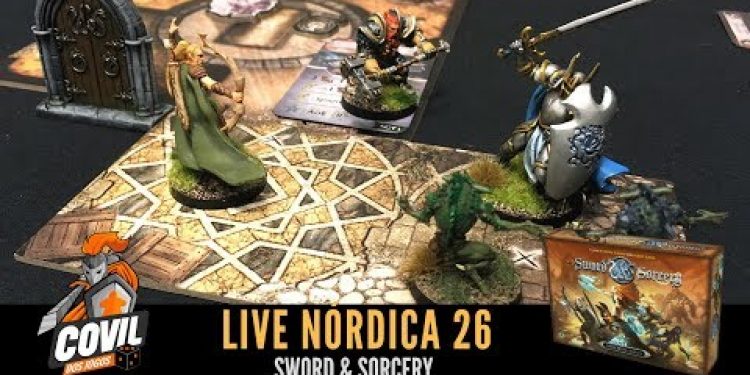 Covil dos Jogos – Live Nórdica 26 – Sword & Sorcery