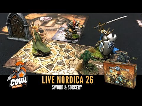Covil dos Jogos – Live Nórdica 26 – Sword & Sorcery
