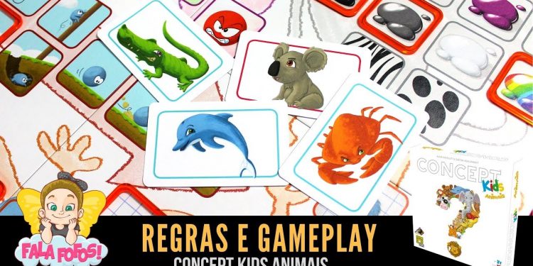 Covil Fofos – Regras e Gameplay Concept Kids Animais