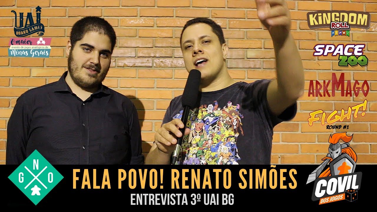 Fala Povo! Entrevista Renato Simões (Geeks N´Orcs)