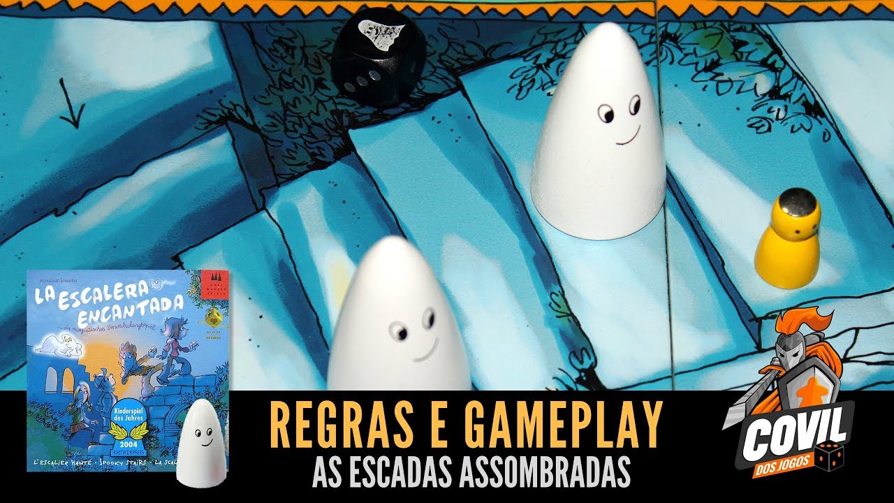 Covil dos Fofos – Regras e Gameplay As Escadas Assombradas