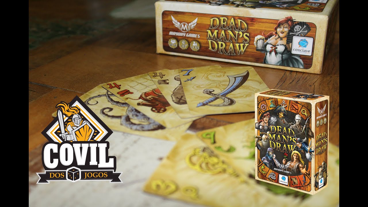 Covil dos Jogos – Review e Gameplay Dead Mans Draw