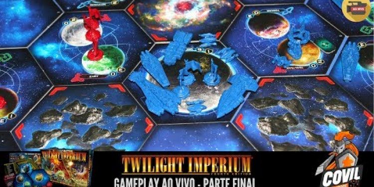Covil dos Jogos – Gameplay Twilight Imperium 4 – Parte Final (Ao Vivo)