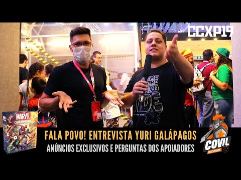 Fala Povo! Entrevista Yuri Galápagos Jogos CCXP 2019