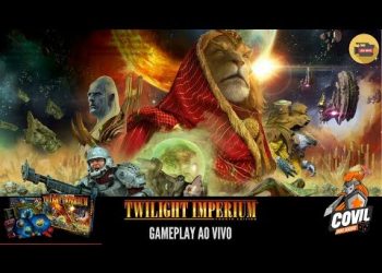 Covil dos Jogos – Gameplay Twilight Imperium 4 Parte 1 (Ao Vivo)