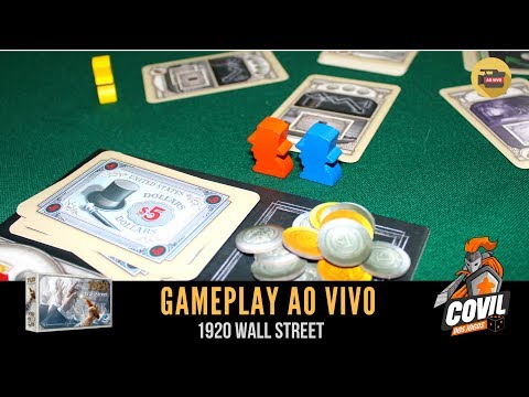 Covil dos Jogos – Gameplay Ao Vivo 1920 Wall Street