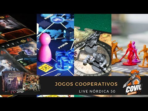 Covil dos Jogos – Live Nórdica 50 – Jogos Cooperativos