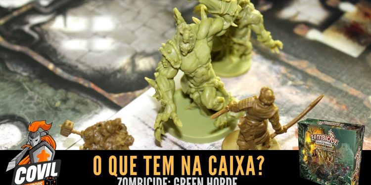 Covil dos Jogos – O Que Tem na Caixa? Zombicide: Green Horde