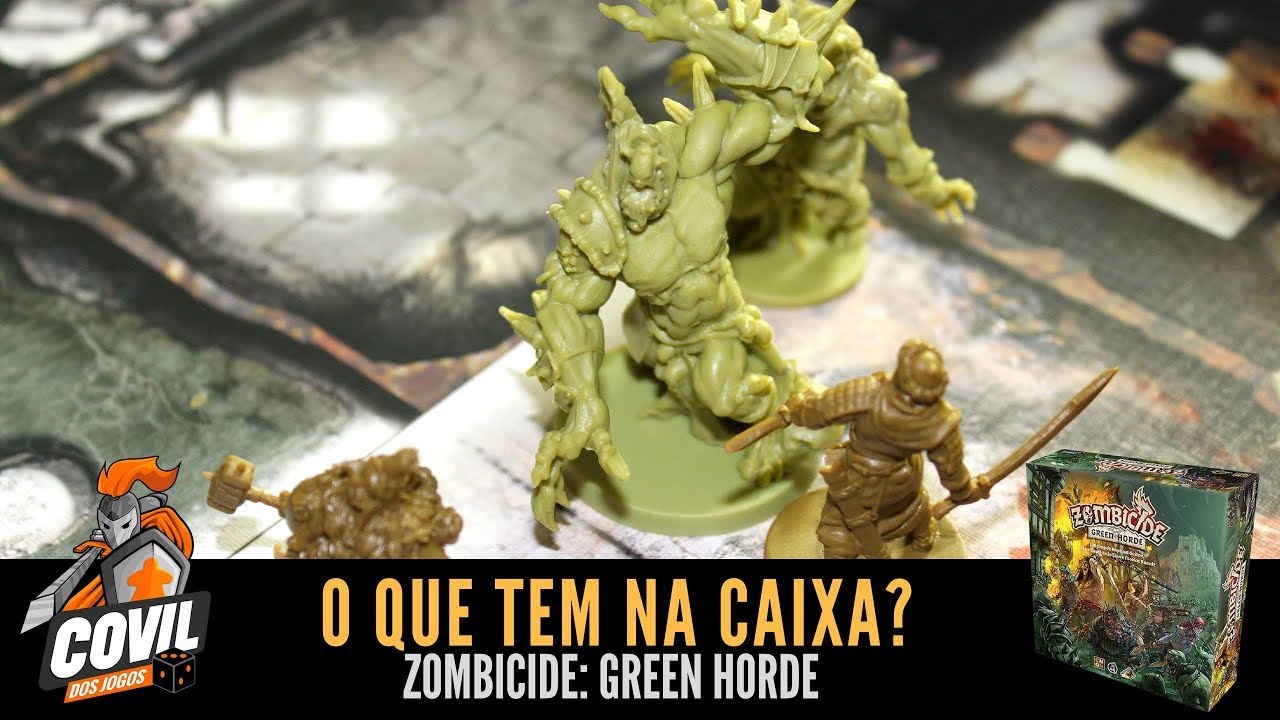 Covil dos Jogos – O Que Tem na Caixa? Zombicide: Green Horde