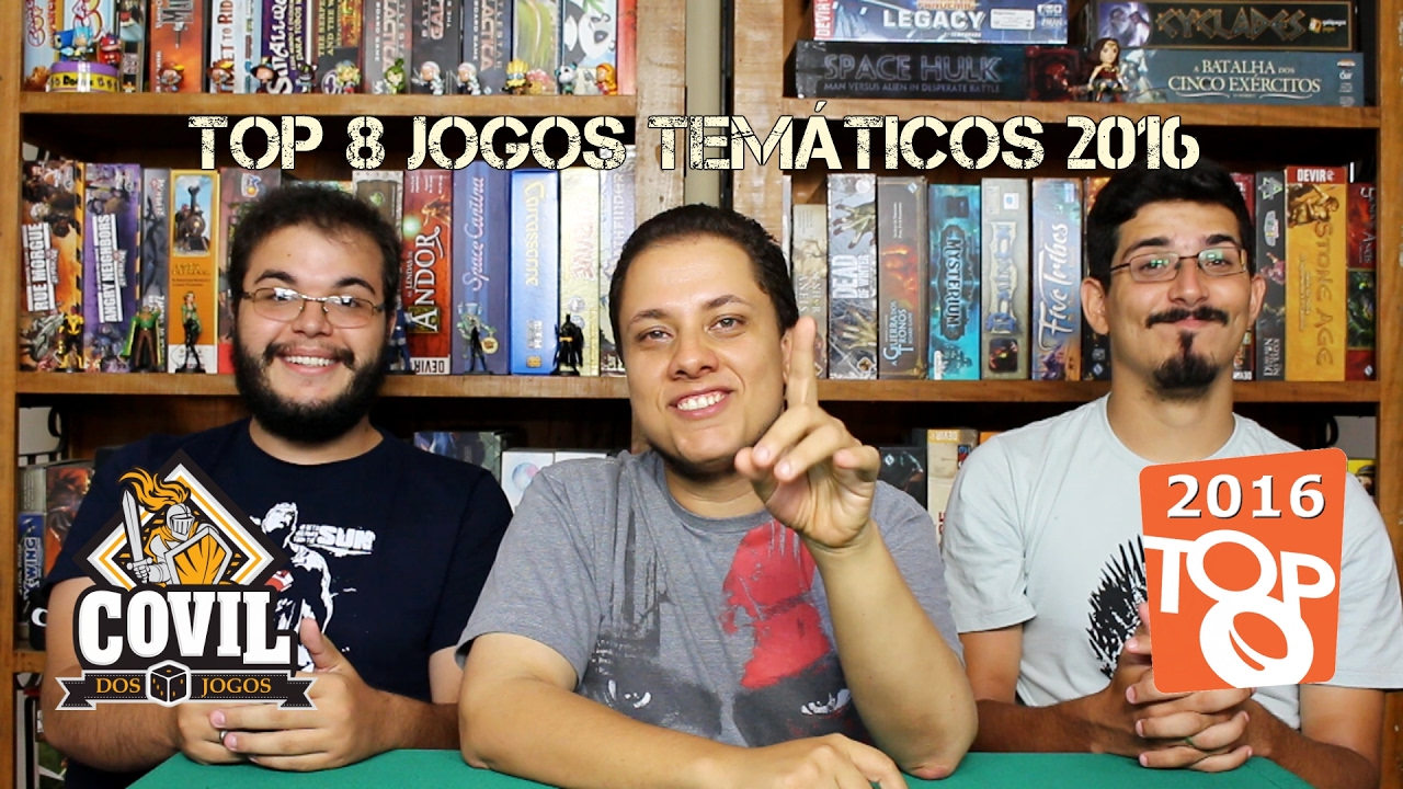 Top 8 Jogos Temáticos 2016