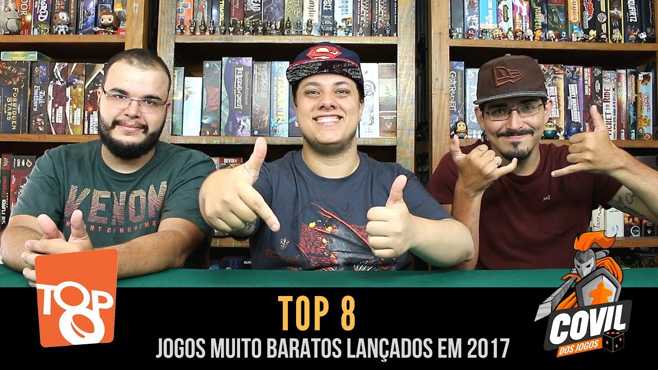 Covil dos Jogos – Top 8 Jogos Muito Baratos Lançados em 2017