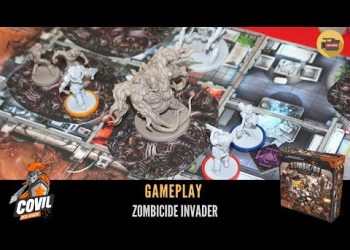 Covil dos Jogos – Gameplay Zombicide Invader (Ao Vivo)