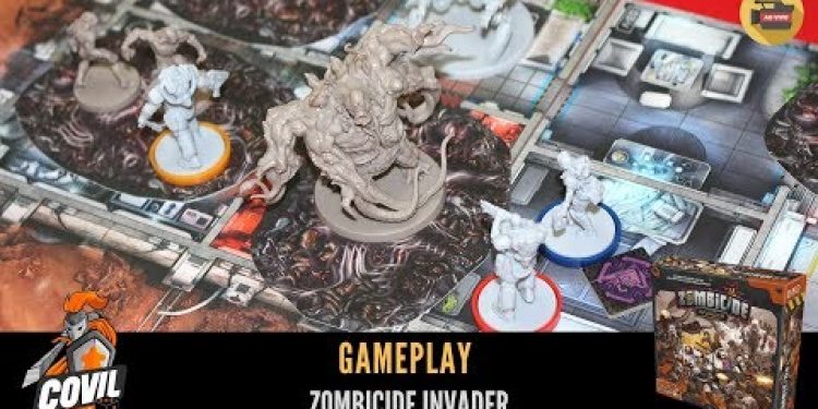 Covil dos Jogos – Gameplay Zombicide Invader (Ao Vivo)