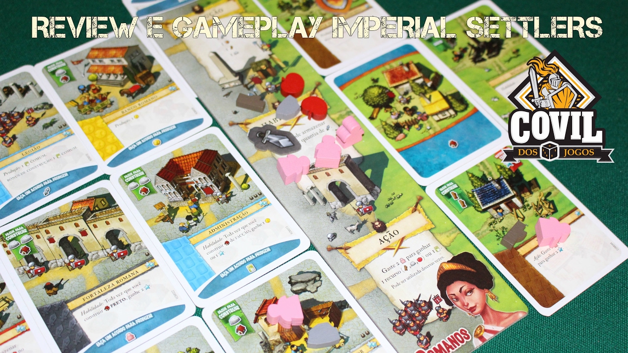 Covil dos Jogos – Review e Gameplay Imperial Settlers