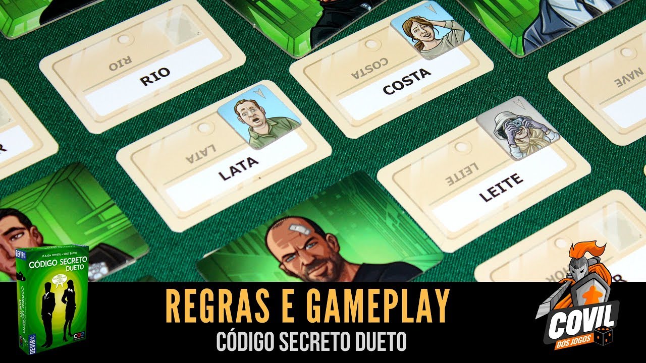 Covil dos Jogos – Regras e Gameplay Código Secreto Dueto