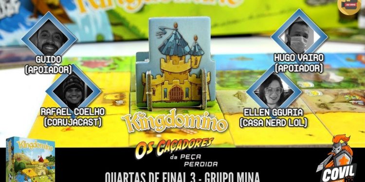 Torneio Kingdomino: Quartas de Final 3 – Grupo Mina (Ao Vivo)