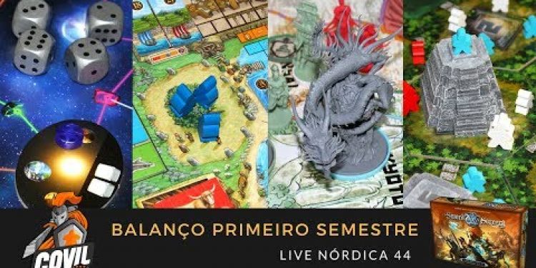 Covil dos Jogos – Live Nórdica 44 – Balanço do 1º Semestre  (Top 6)