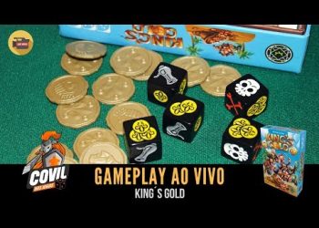 Covil dos Jogos – Gameplay King´s Gold (Ao Vivo)