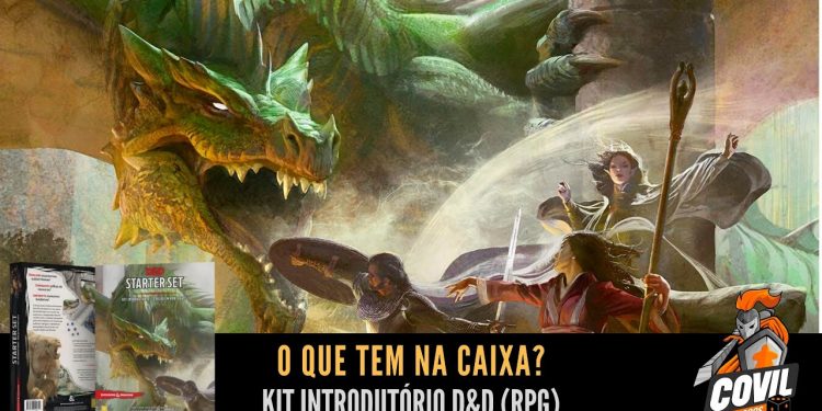 Covil dos Jogos – Unboxing Kit Introdutório do D&D (RPG)