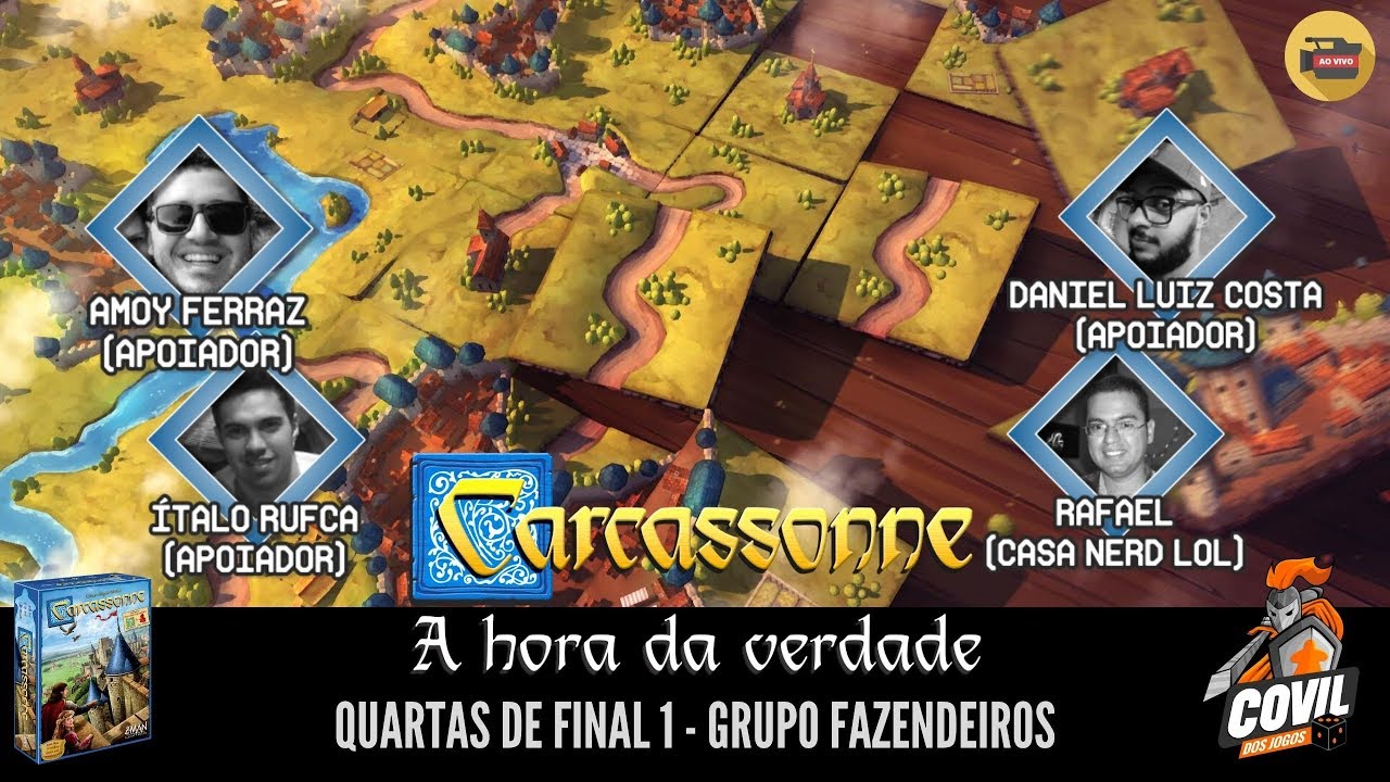 Torneio Carcassonne: Quartas de Final 1 – Fazendeiros