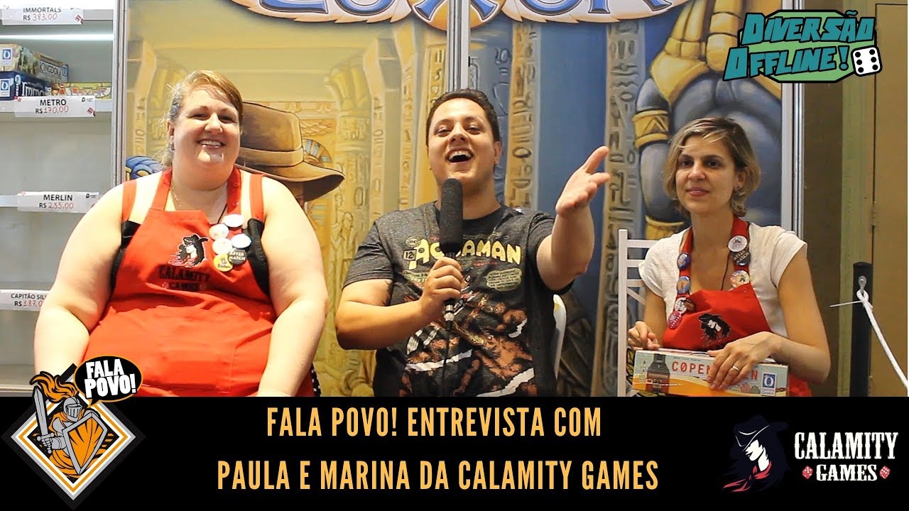 Fala Povo! Entrevista Paula e Marina da Calamity Games (DOFF 2019 SP)