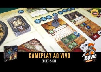 Covil dos Jogos – Gameplay Elder Sign Ao Vivo