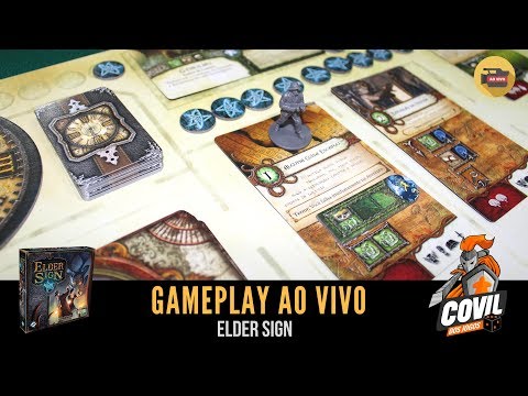 Covil dos Jogos – Gameplay Elder Sign Ao Vivo