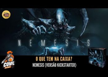 O Que Tem na Caixa? Unboxing Nemesis Versão Kickstarter (Ao Vivo)