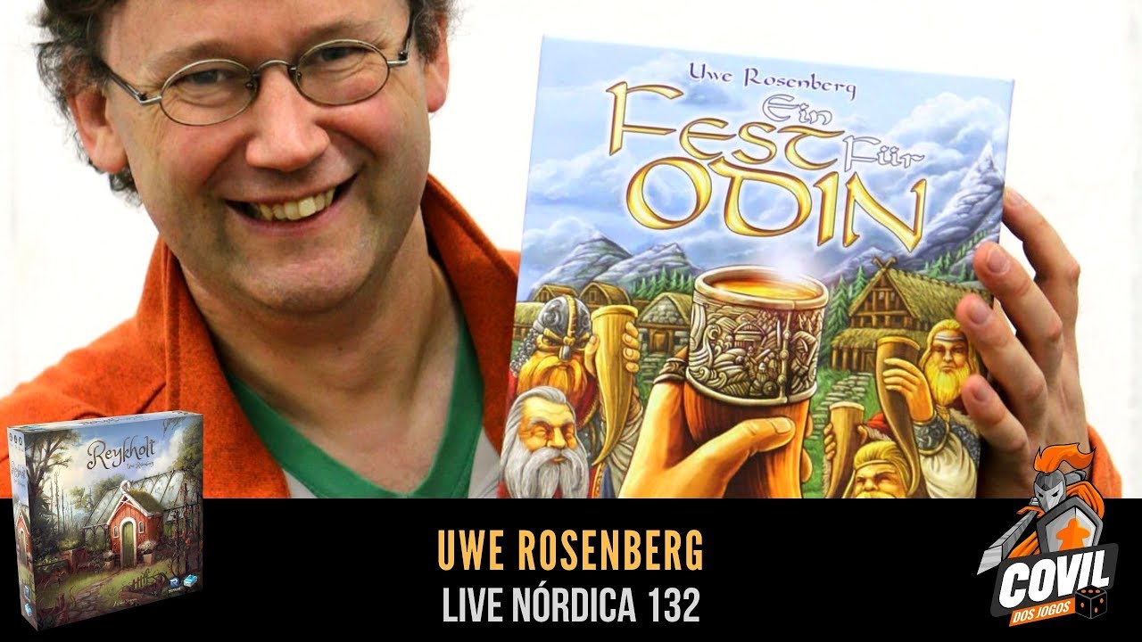 Live Nórdica 132 – Uwe Rosenberg