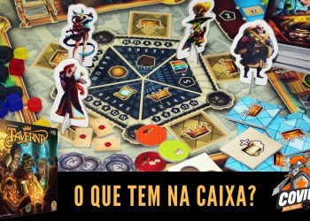 Covil dos Jogos – O Que Tem na Caixa? Unboxing de Taverna